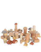 Wooden Building Blocks in a Bag
