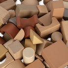 Wooden Building Blocks in a Bag