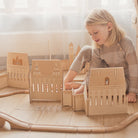 Wooden Malbork Castle Build & Play Set