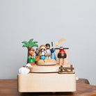 Wooden Music Box - Nativity Scene