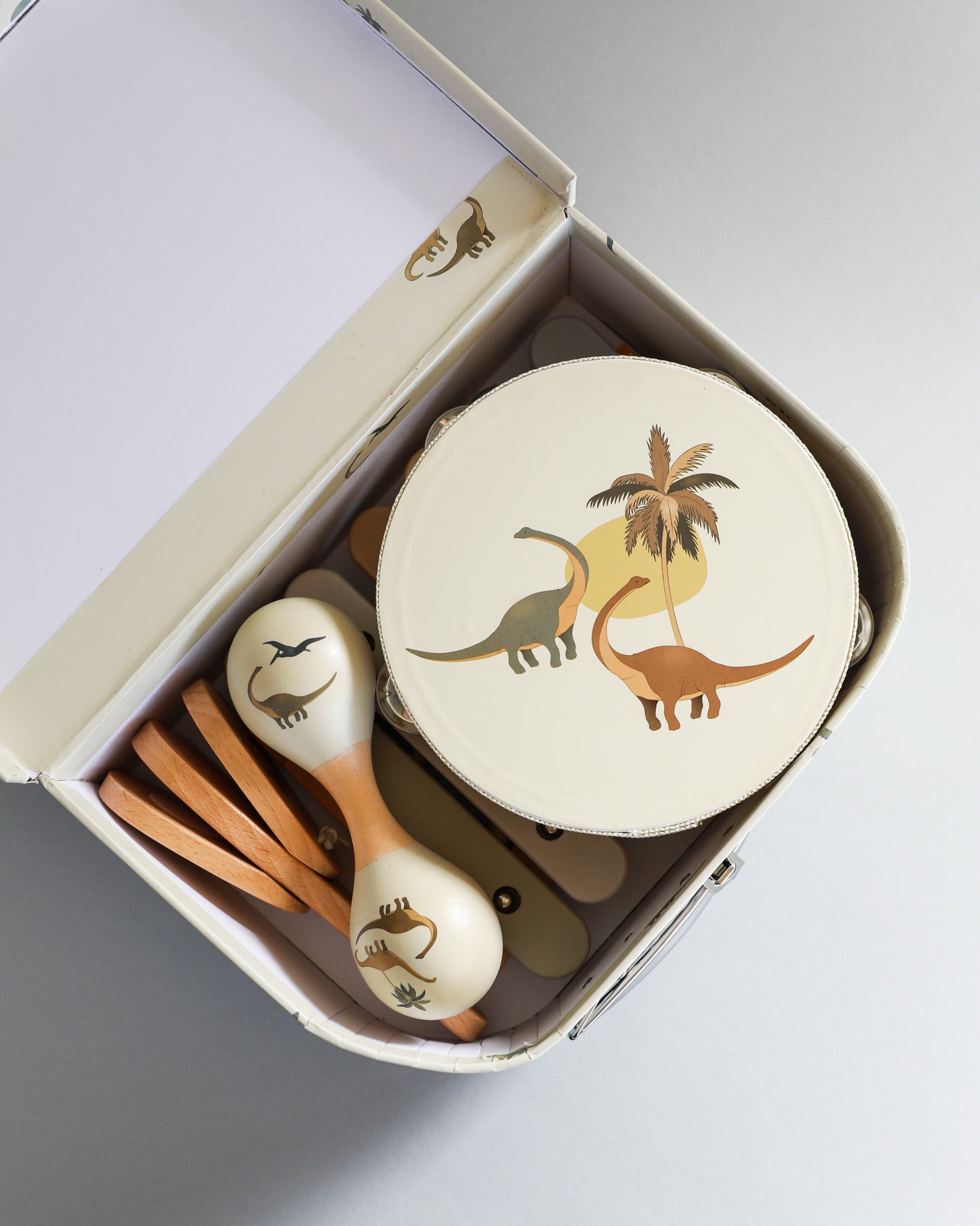 Wooden Music Play Set - Dino