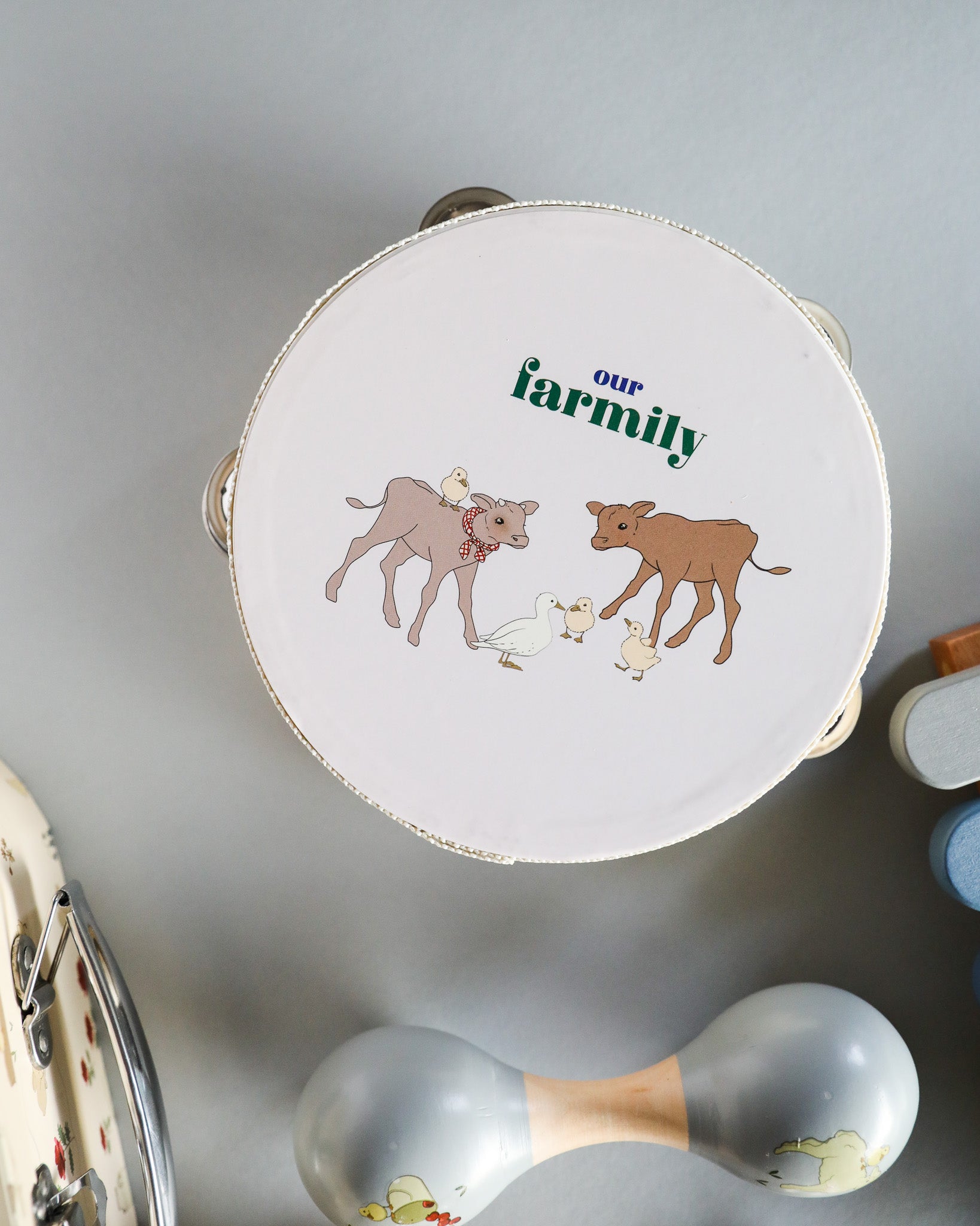 Wooden Music Play Set - Farm Animals