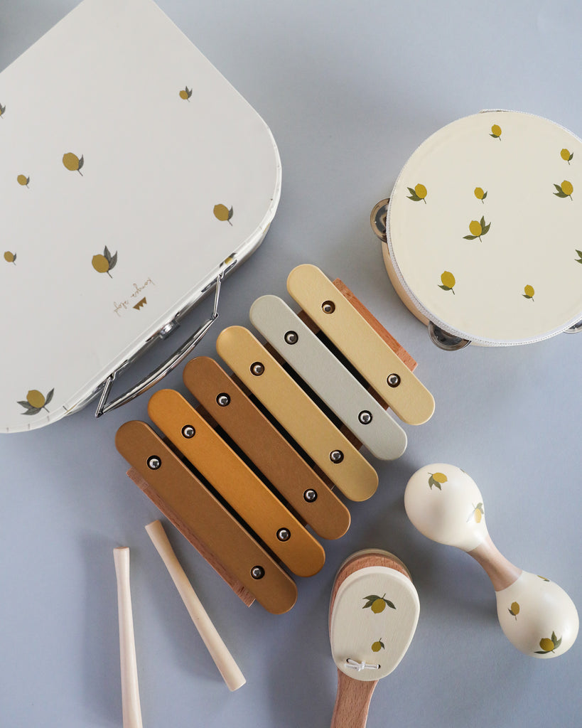 Wooden Music Play Set - Lemon