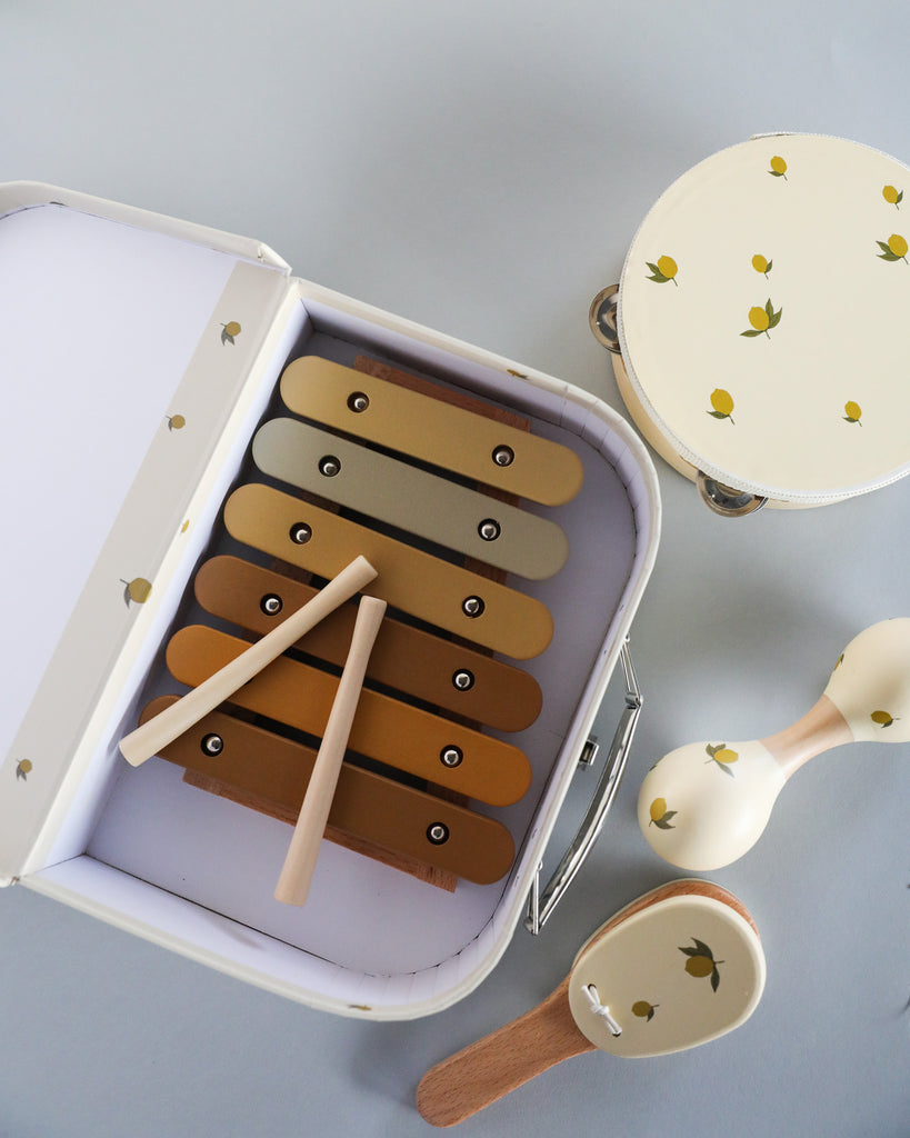 Wooden Music Play Set - Lemon