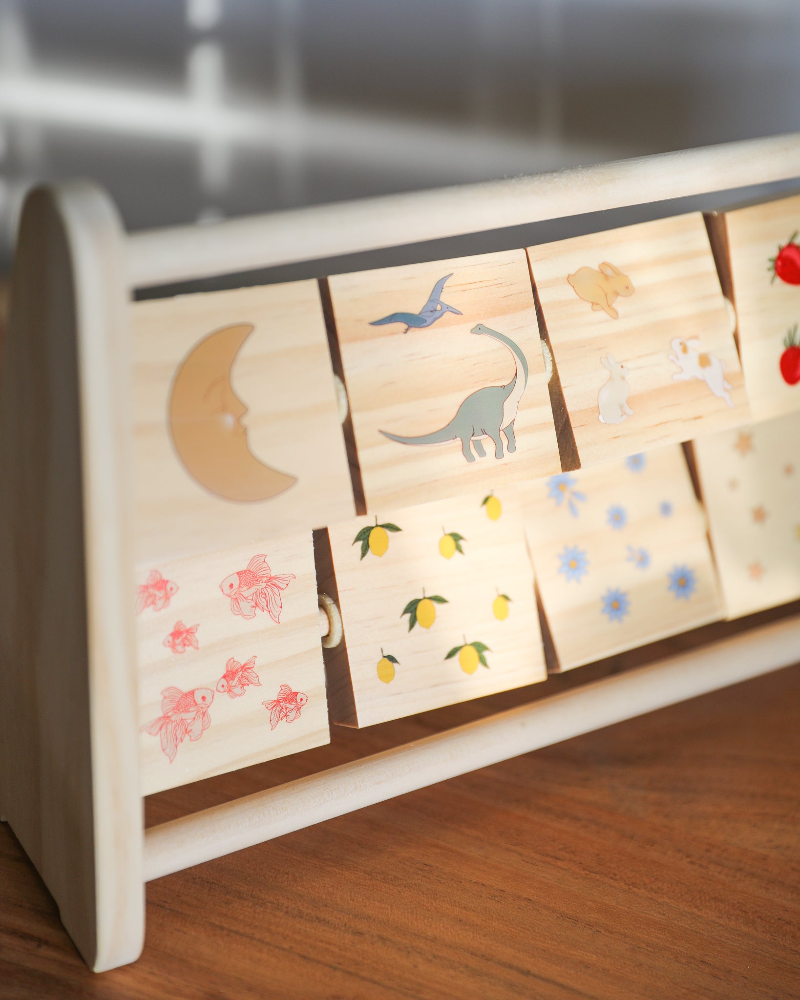 Wooden Counting Numbers Frame