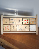 Wooden Counting Numbers Frame