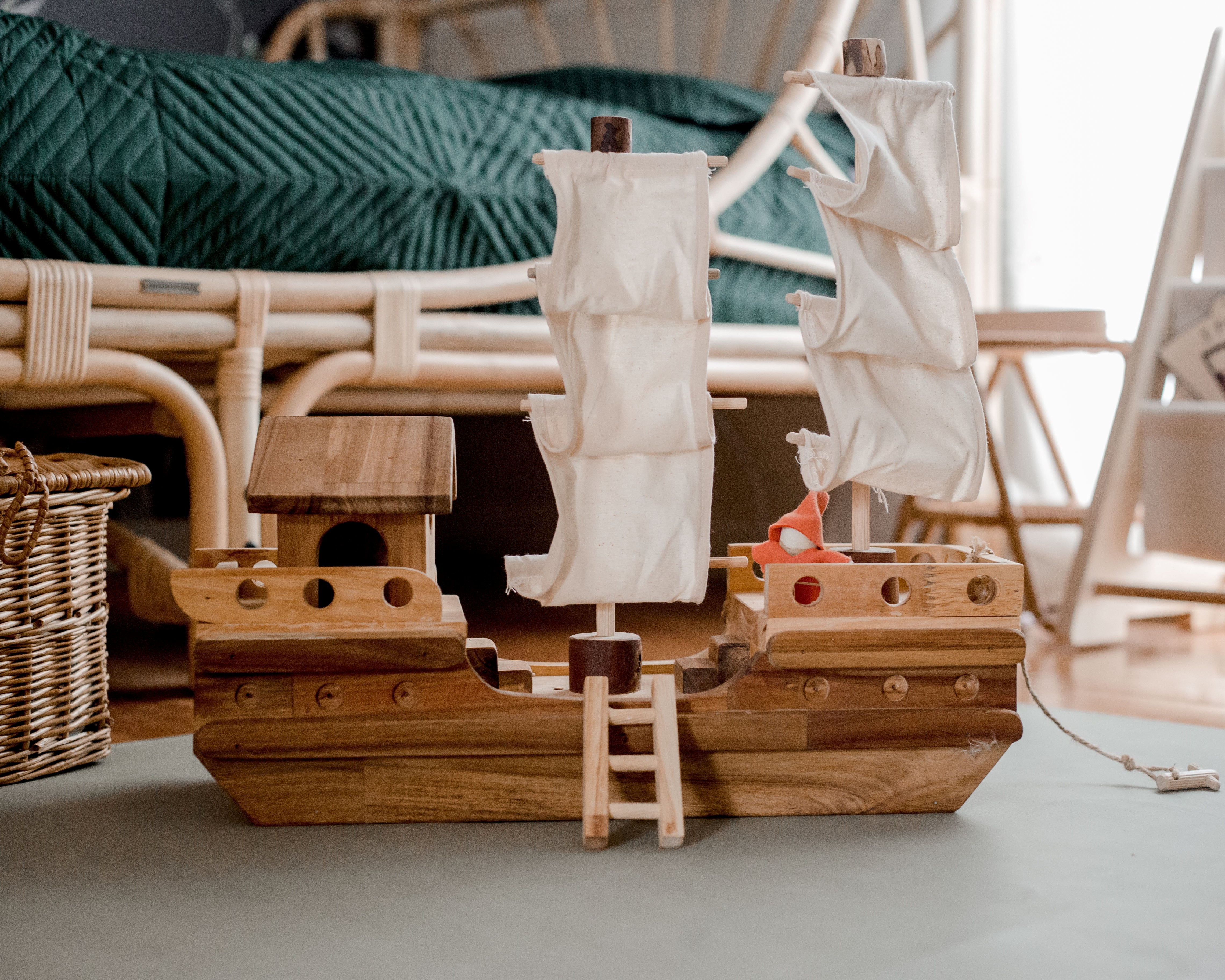 Wooden Pirate Ship