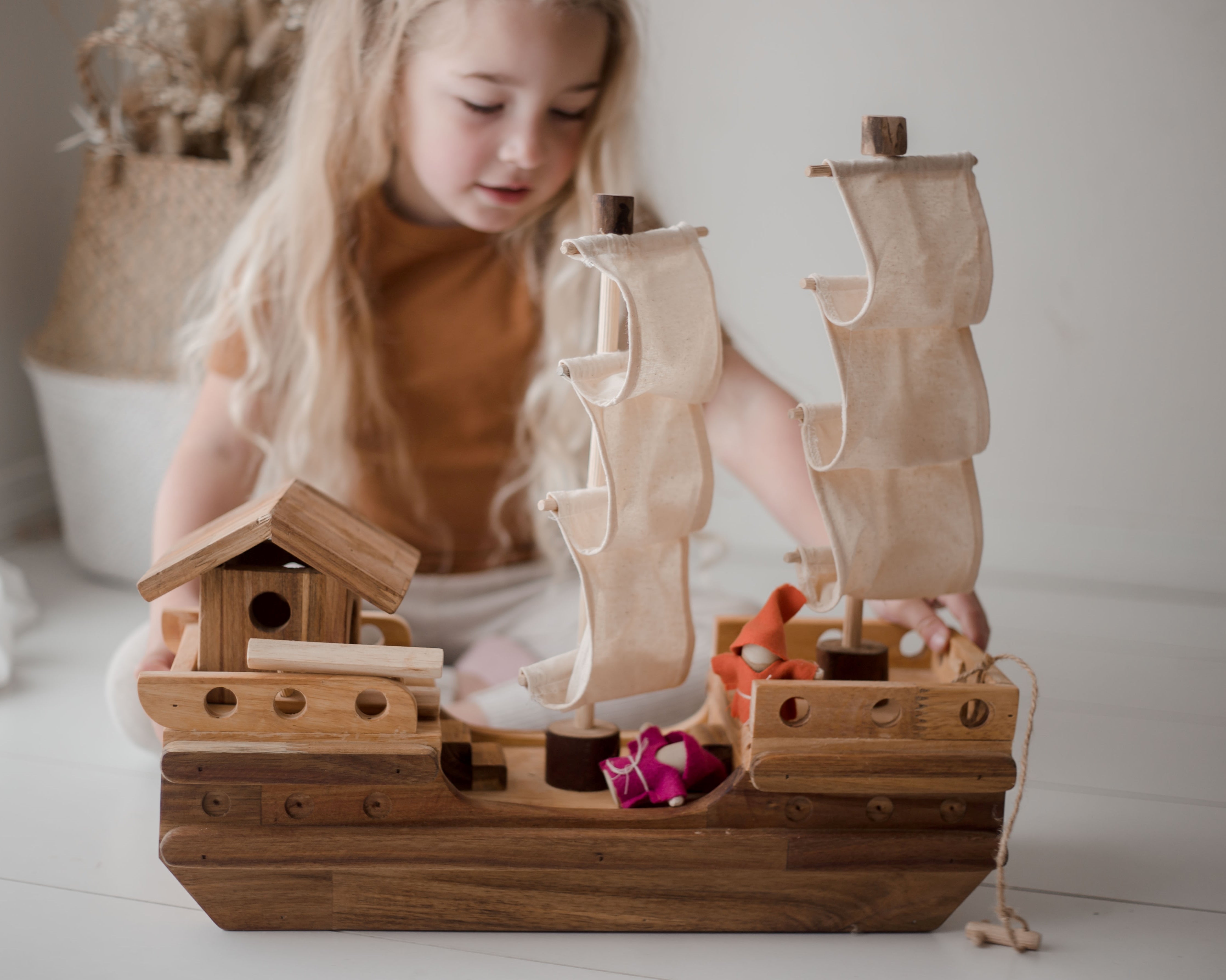 Wooden Pirate Ship