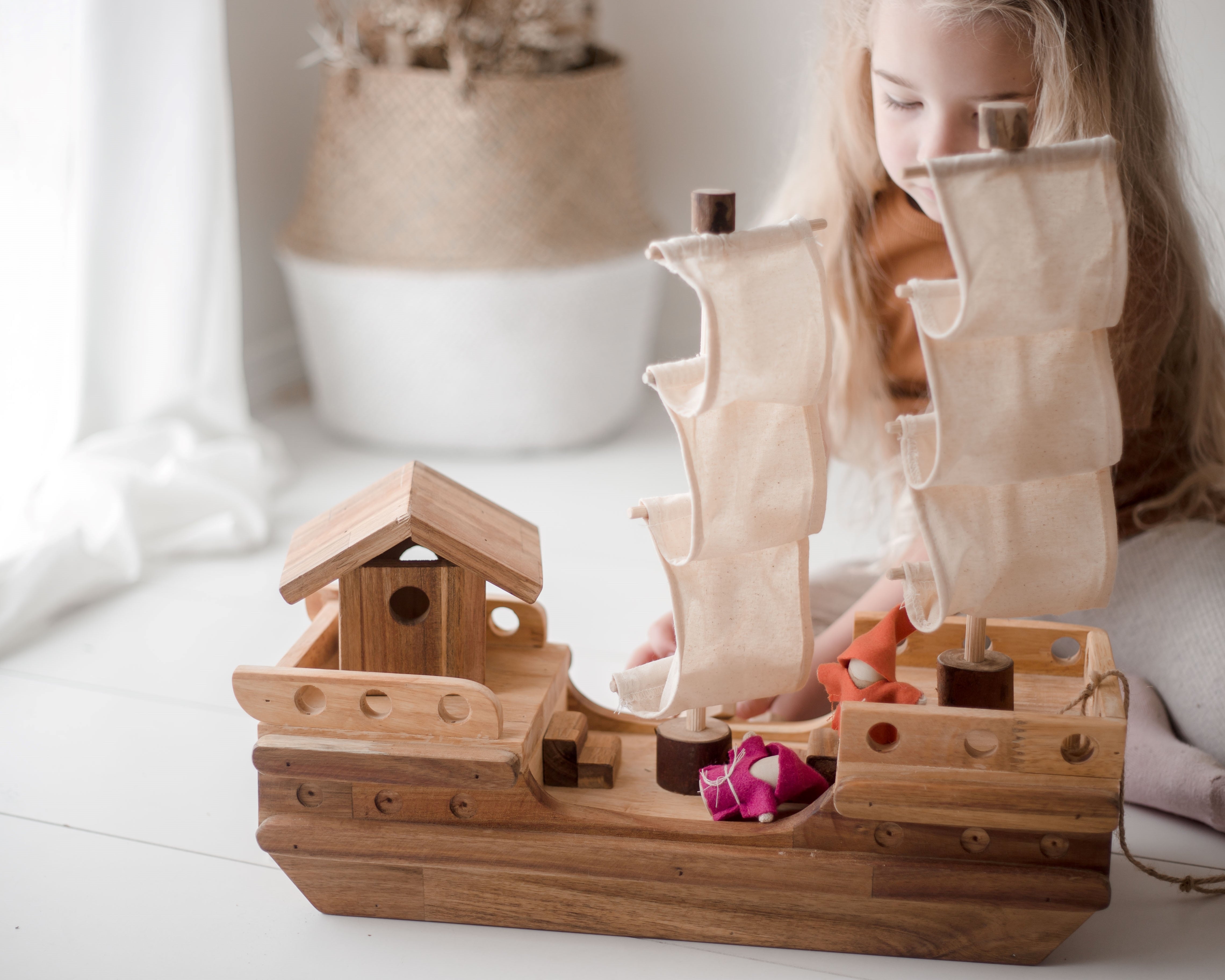 Wooden Pirate Ship