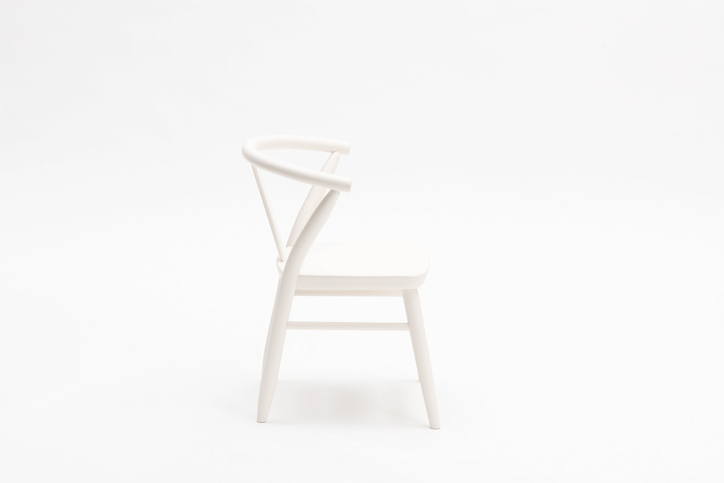 Wooden Play Chairs (Pair) - White 2