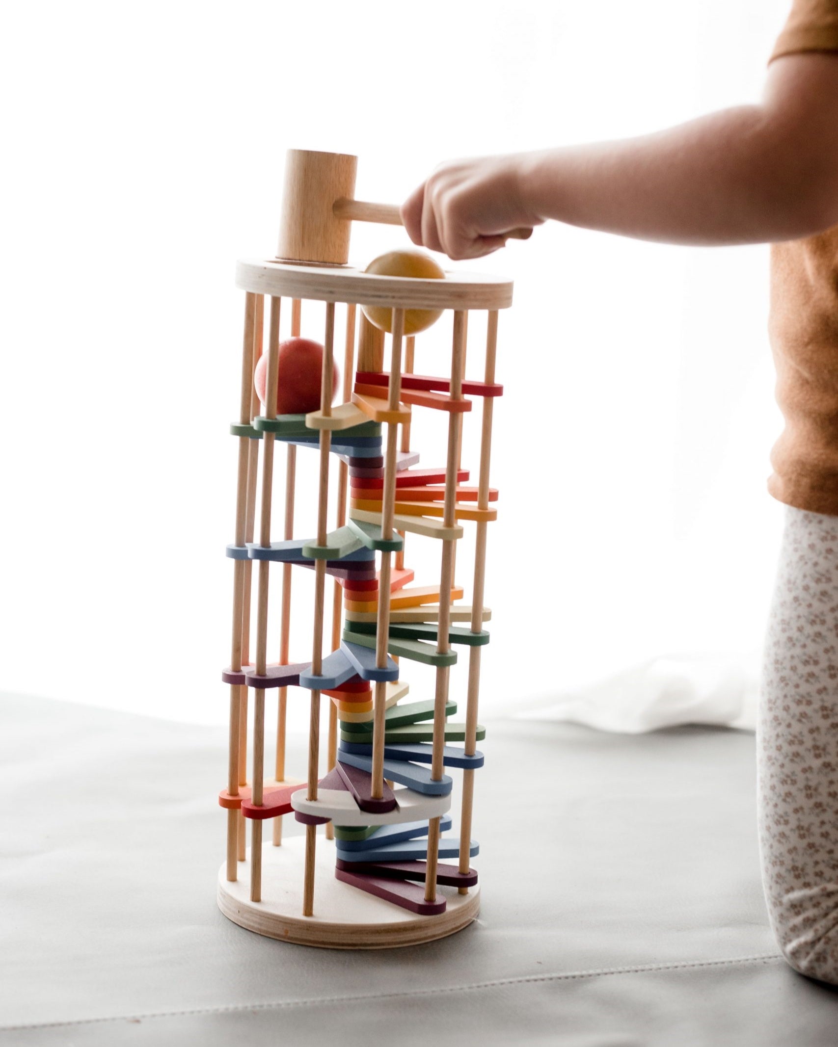  Wooden Pound a Ball Tower