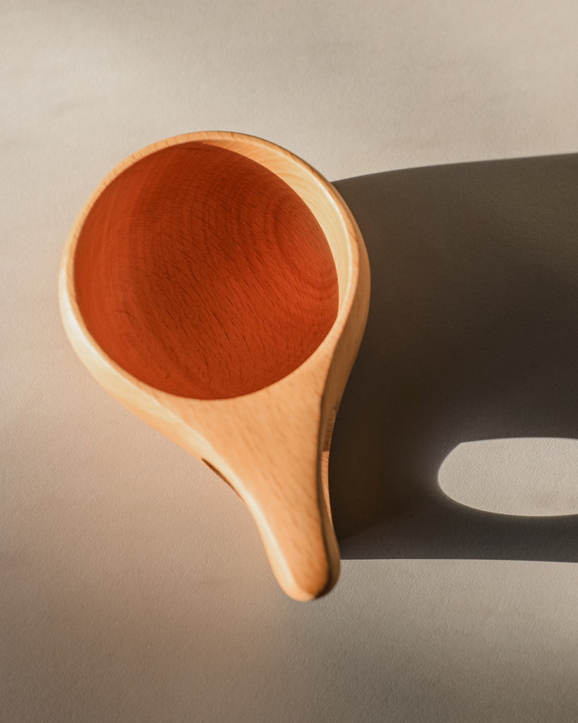 Wooden Pouring Cup
