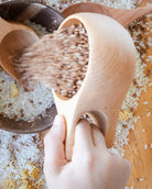 Wooden Pouring Cup