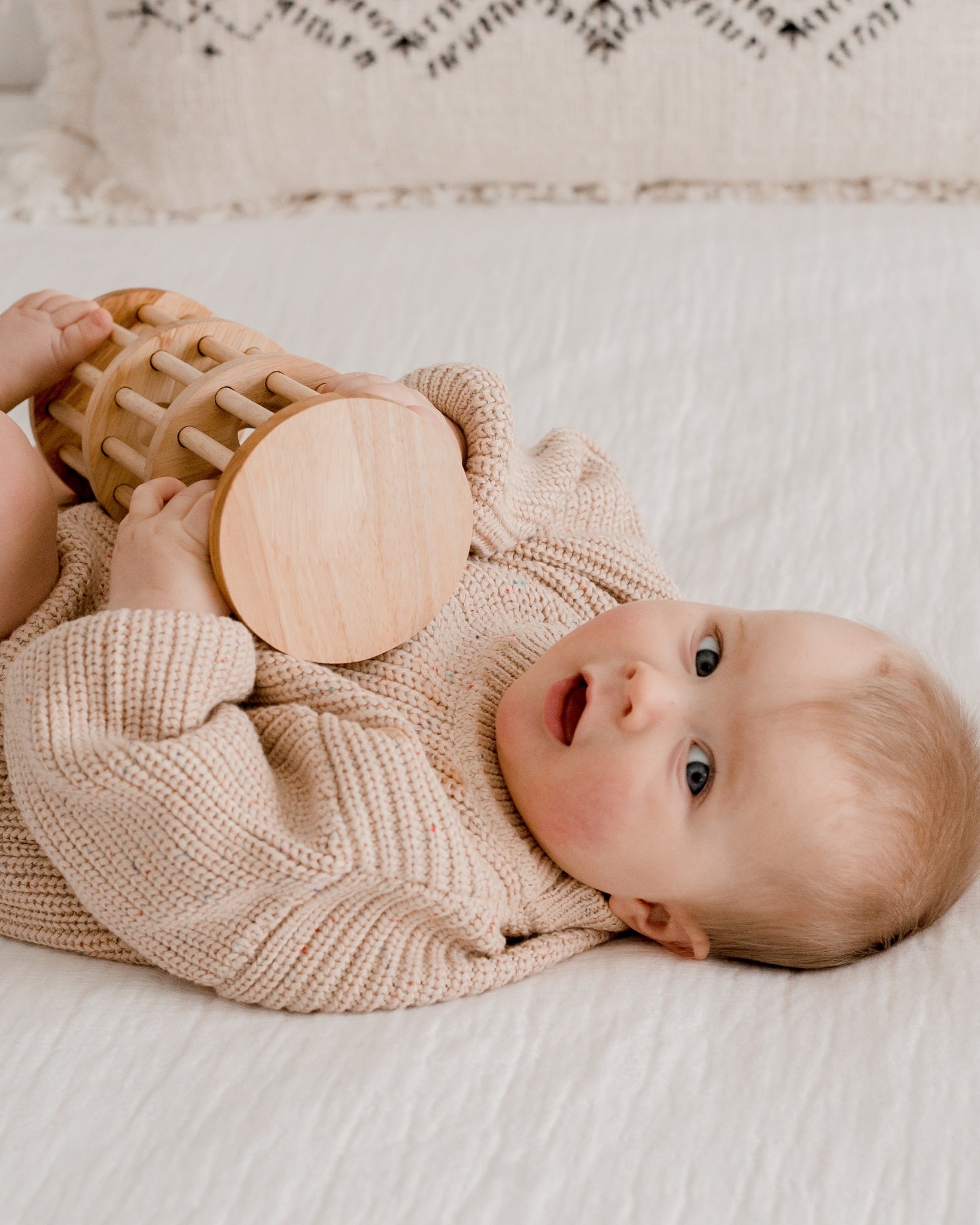Wooden Rainmaker Toy