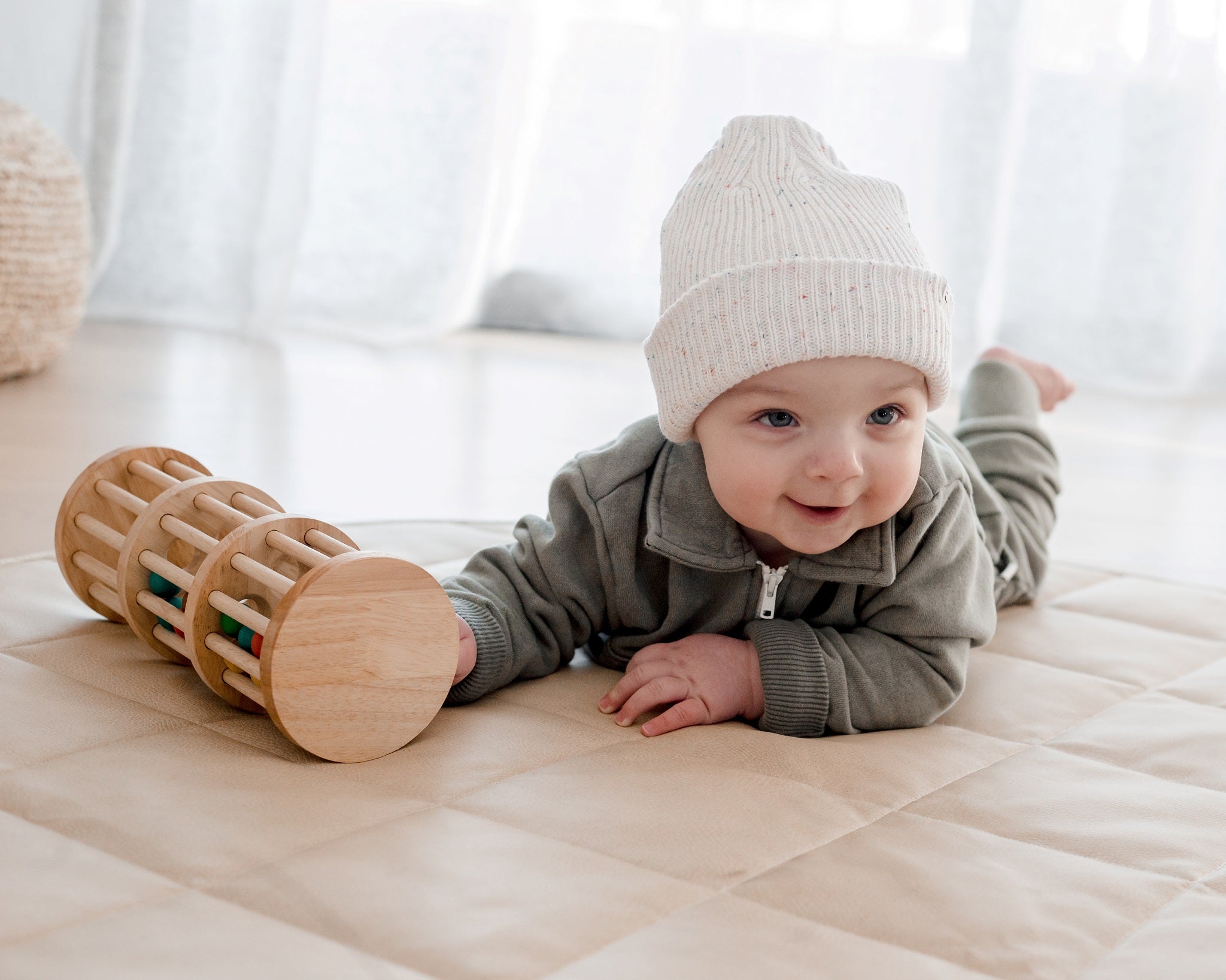 Wooden Rainmaker Toy