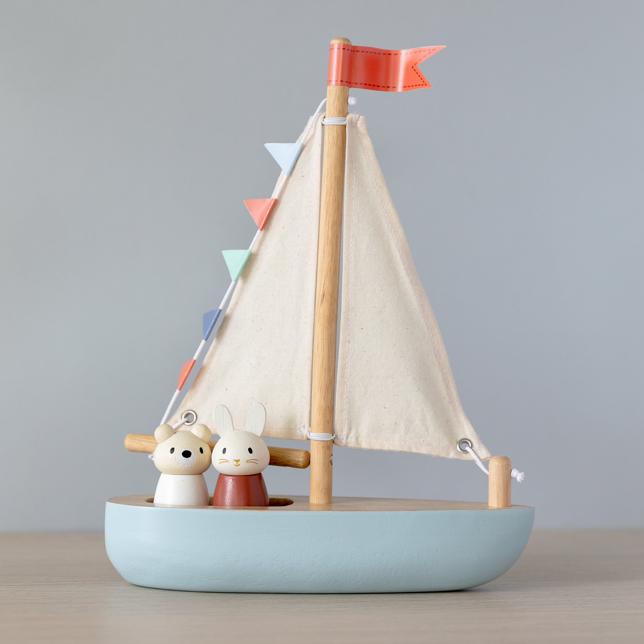 Wooden Sailaway Boat