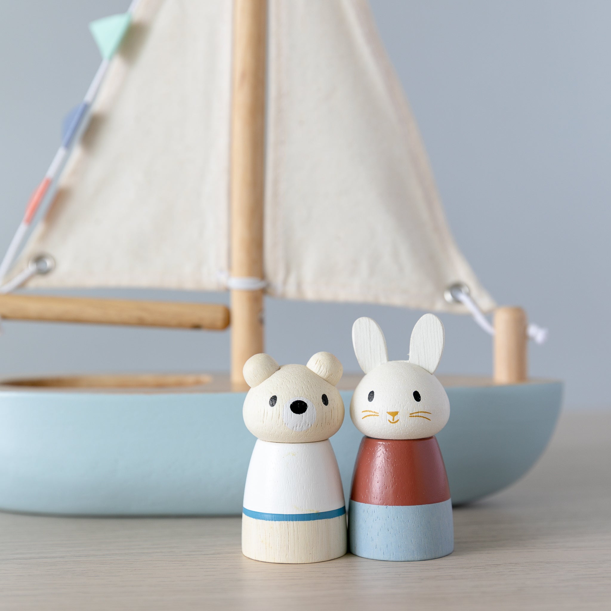 Wooden Sailaway Boat