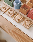 Wooden Stacking and Nesting Shapes Puzzle