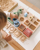 Wooden Stacking and Nesting Shapes Puzzle