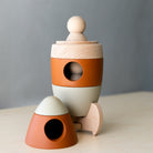 Wooden Stacking Rocket