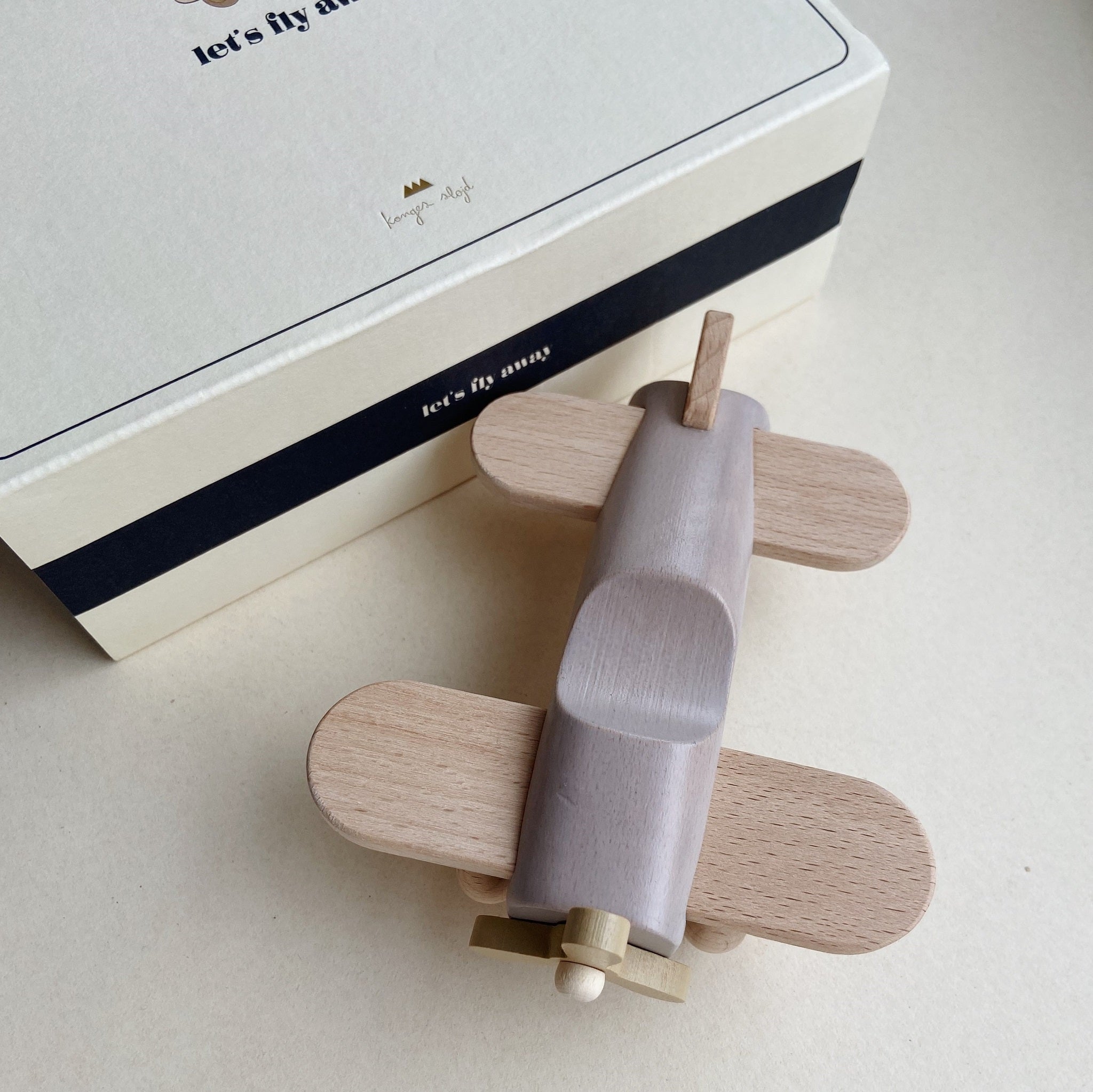 Wooden Toy Airplane