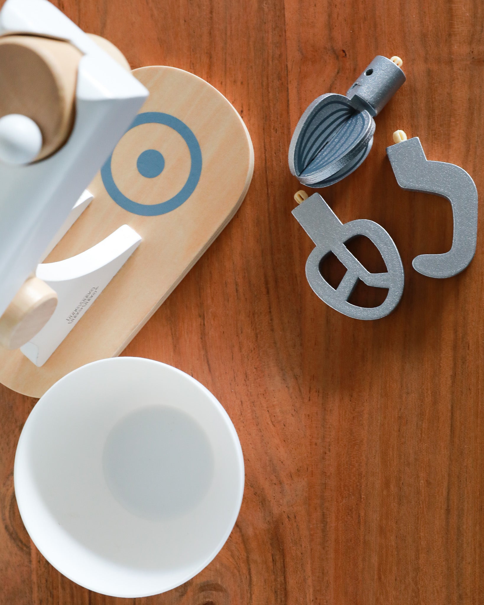 Wooden Toy Mixer