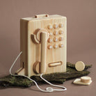 Wooden Toy Pay Phone
