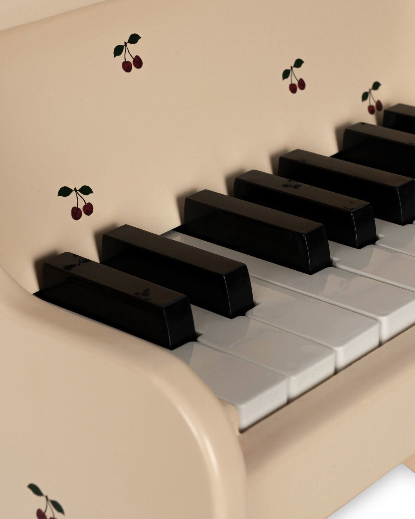 Wooden Toy Piano - Cherry
