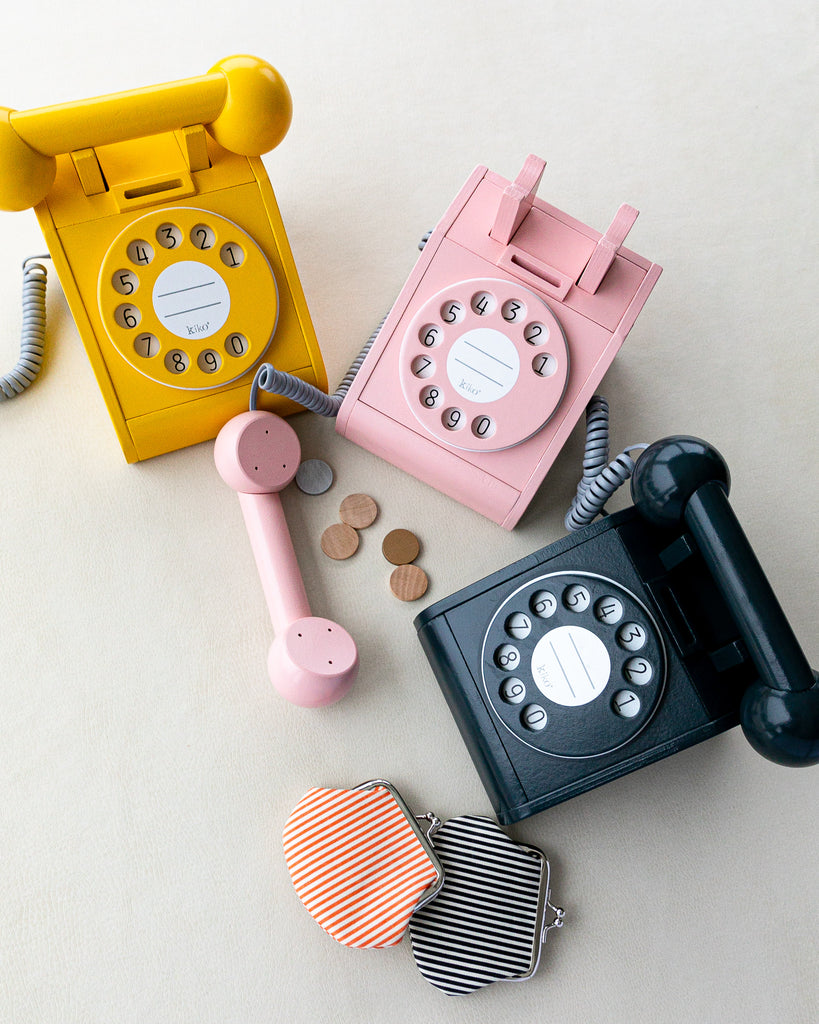 Wooden Toy Telephone by Kiko+ & gg*