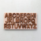 Wooden Uppercase Alphabet Puzzle
