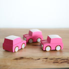 Wooden Classic Wind-up Car by Kiko+ & gg* - Pink