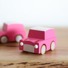 Wooden Classic Wind-up Car by Kiko+ & gg* - Pink